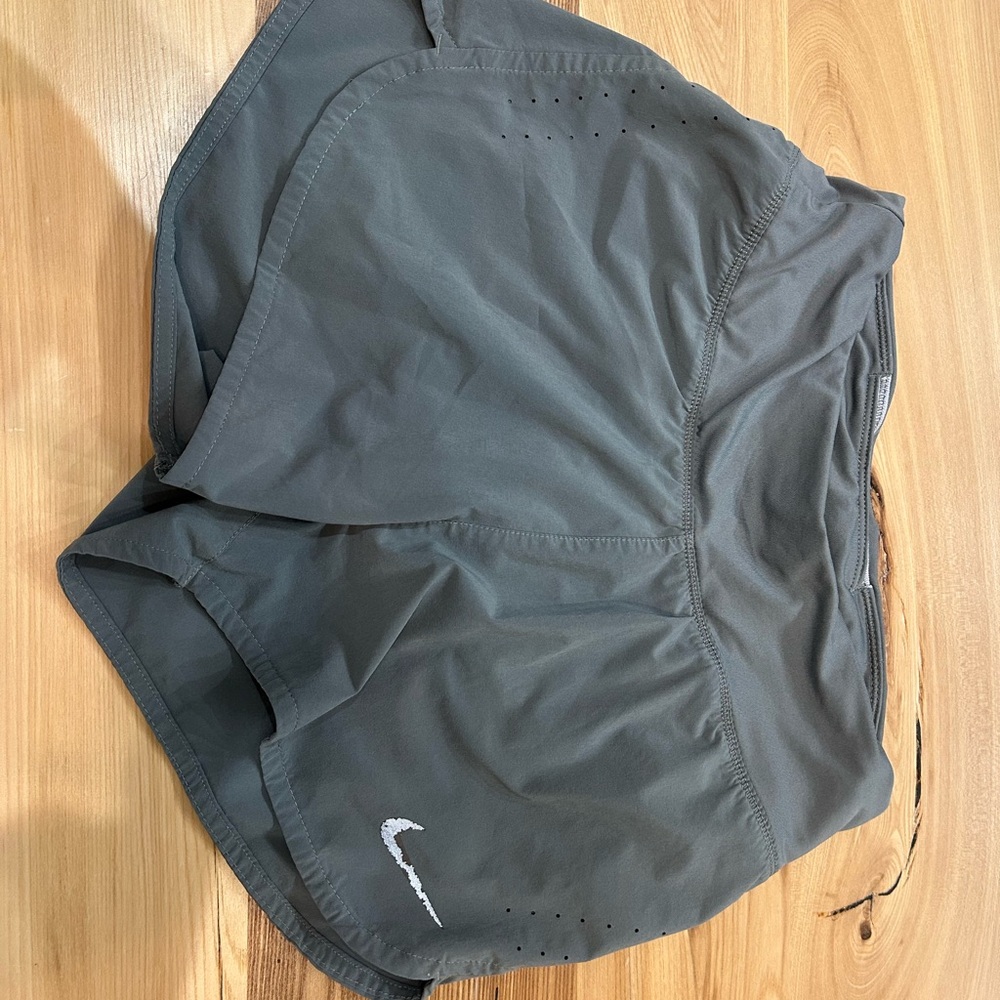 Nike Womens Gray Running Shorts